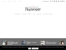 Tablet Screenshot of labeauteparisienne.com